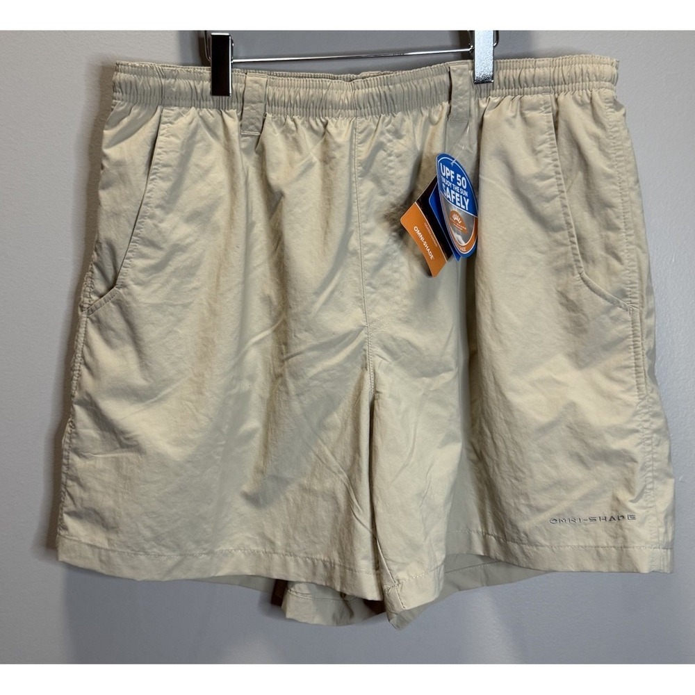 Columbia PFG Men's Size Large UPF 50 Omni-Shade Performance Fishing Shorts